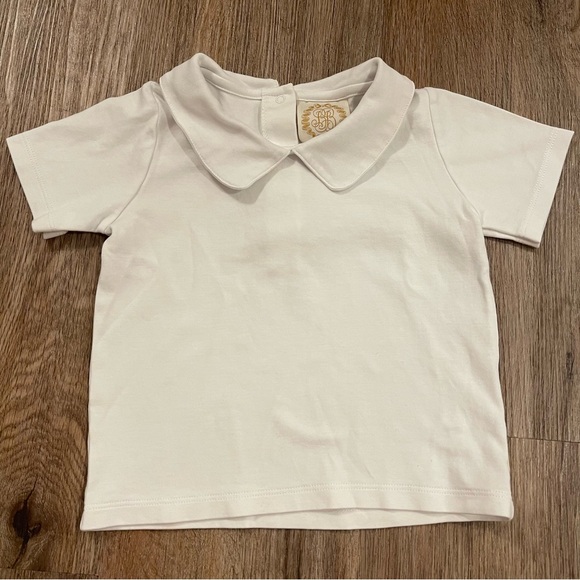 The Beaufort Bonnet Company Other - The Beaufort Bonnet Peter Pan Collar Short Sleeve Shirt Sz 4 Pima Cotton Preppy